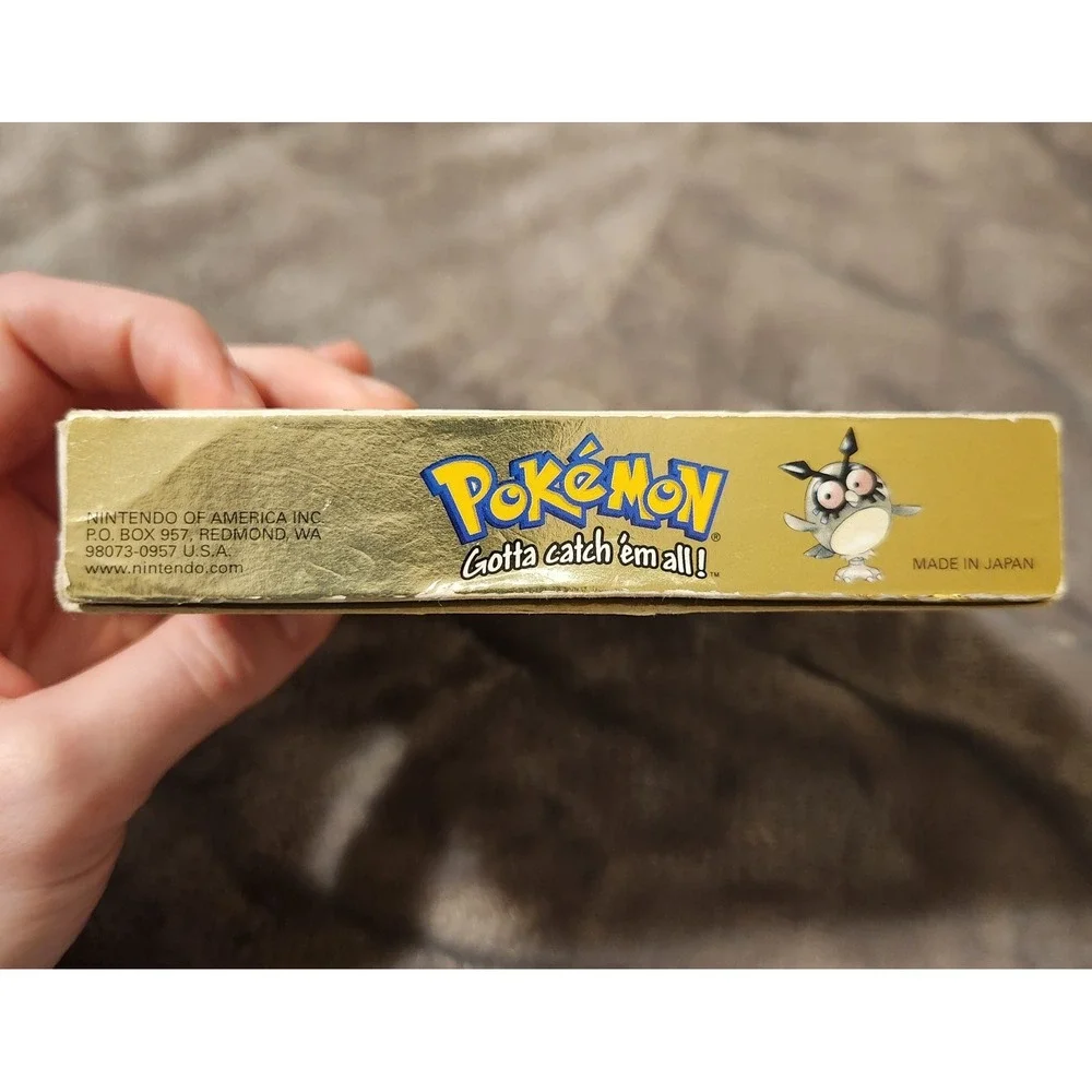 Pokemon Gold Version Game Boy Color